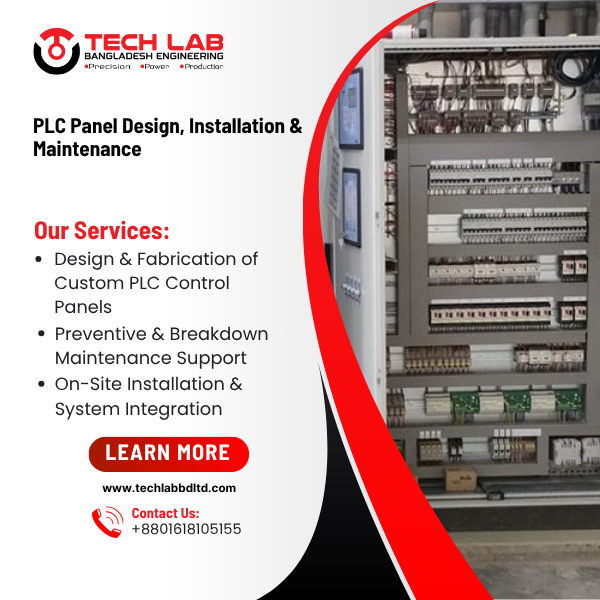 PLC Panel Design, Installation & Maintenance