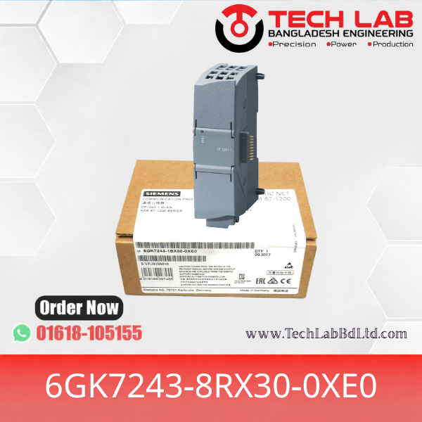 SIEMENS S7-1200 ETHERNET TELECONTROL MOBILE | SIEMENS S7-1200 ETHERNET TELECONTRL PRICE IN BANGLADESH |  CP 1243-1 Security (Firewall, VPN), Telecontrol Protocol) | Part No:	6GK7243-8RX30-0XE0