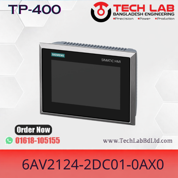 Siemens HMI KTP1400 Price in Bangladesh | 6AV2124-2DC01-0AX0 Price in BD | Siemens 4 Inch Best HMI