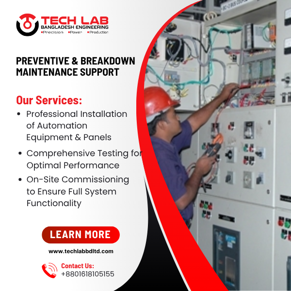 Preventive & Breakdown Maintenance Support