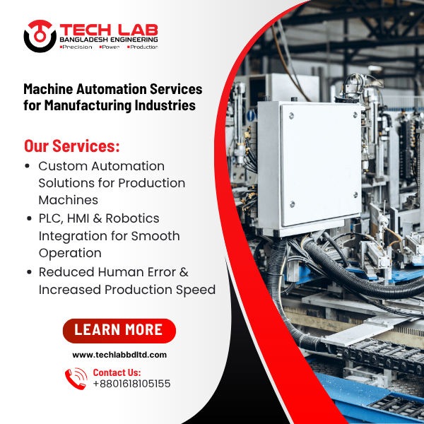 Machine Automation Services for Manufacturing Industries