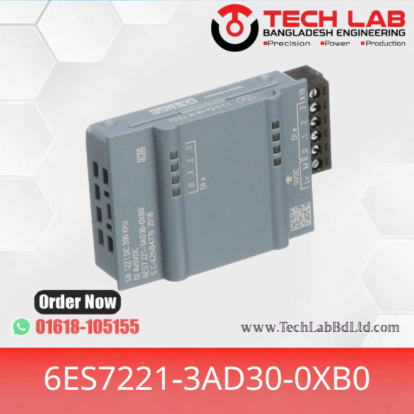 Siemens S7 1200 Digital Input Signal Board SB 1221 DI 4 6ES7221-3AD30-0XB0 Price in Bangladesh | Siemens S7 1200 signal Board Best Price