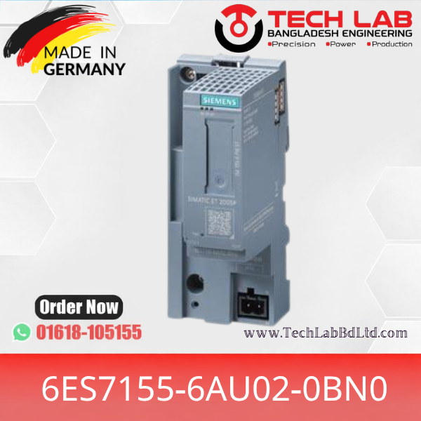 SIEMENS  SIMATIC ET 200SP, IM 155-6 PN ST Interface Module Supplier in Bangladesh. Mlfb:6ES7155-6AU02-0BN0 Price