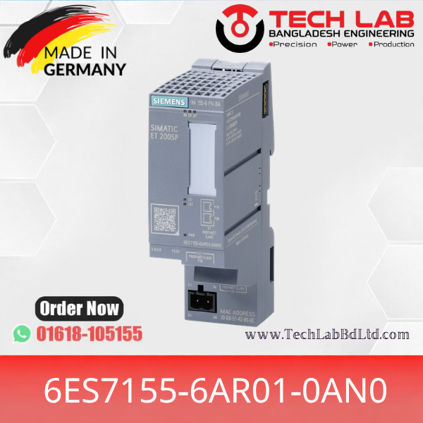 SIEMENS  SIMATIC ET 200SP IM 155-6 PN Basic PROFINET Interface Module Supplier in Bangladesh. Part Number:  6ES7155-6AR01-0AN0 price